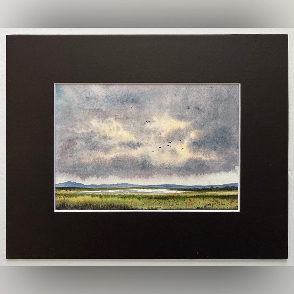Original Watercolor Landscape Painting by me (Shannon Perrie/Perrie…